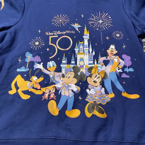 Disney 50th Anniversary Hoodie sweater Zip Up Jacket LE - Picture 11 of 14